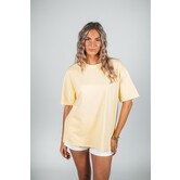 T-shirt geel | Evy