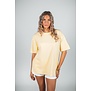 T-shirt geel | Evy