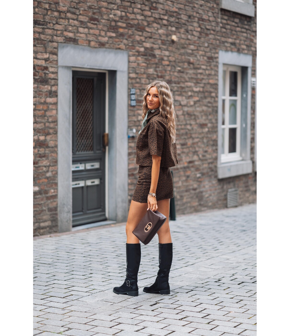 Rokje leopard | Ginny