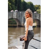 Top pailletten beige | Cleo