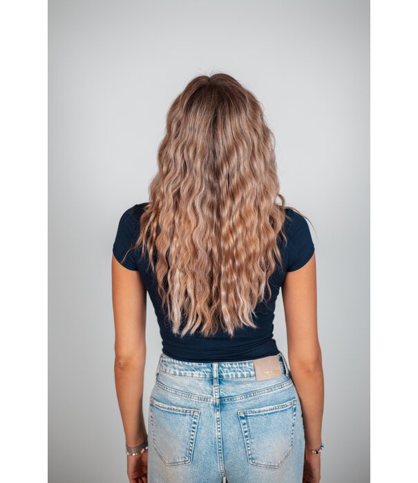 La Rebelle Top navy blauw | Fieke