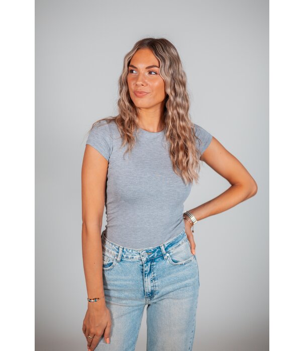La Rebelle Top grijs | Fieke