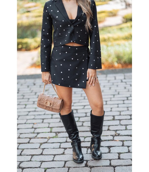 La Rebelle Skort zwart | Famke