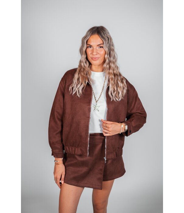 La Rebelle Skort bruin | Kiki