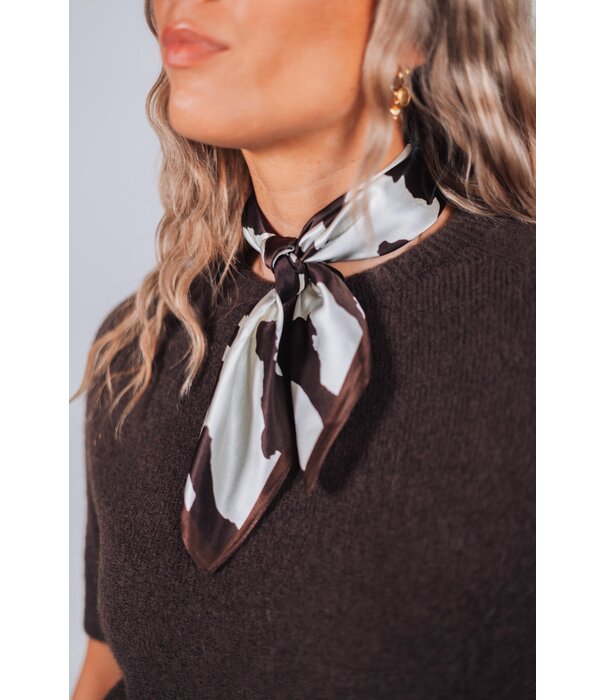 La Rebelle Sjaaltje koeienprint