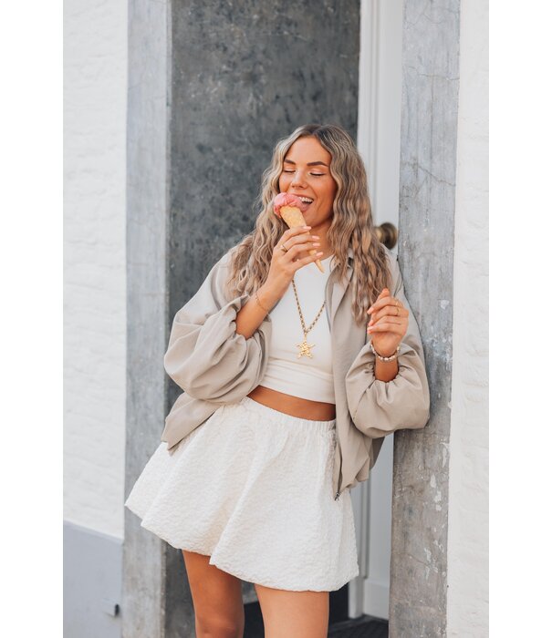 La Rebelle Jasje beige | Maud