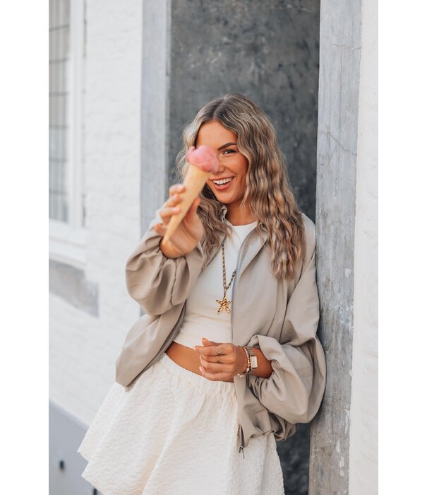 La Rebelle Jasje beige | Maud