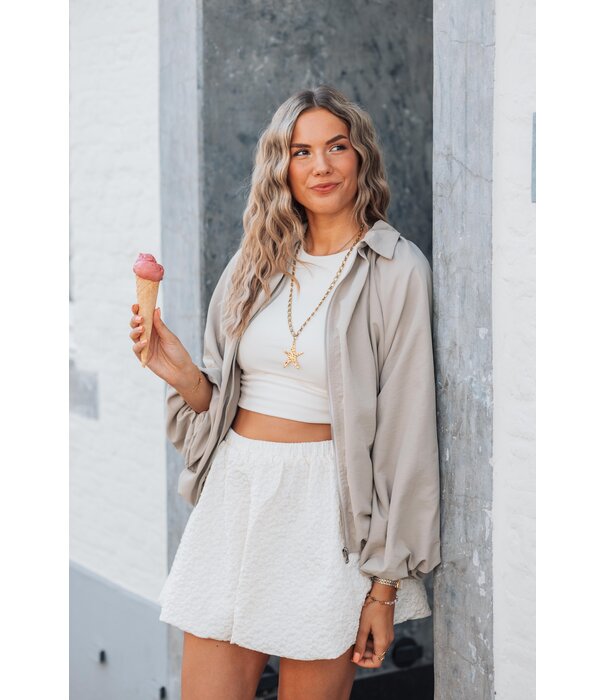 La Rebelle Jasje beige | Maud