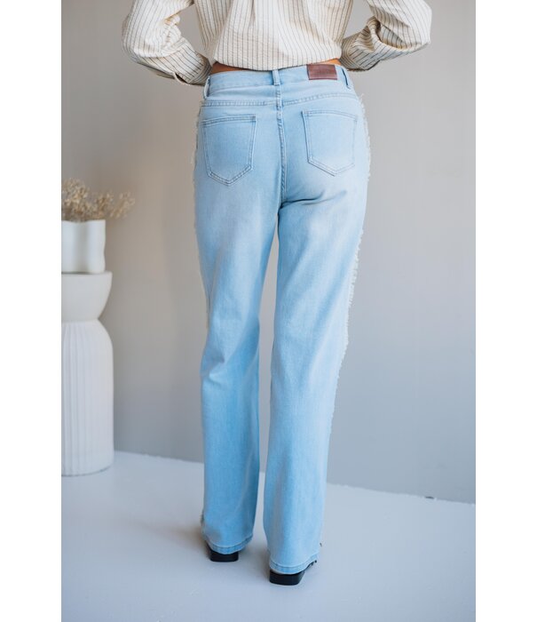Fluresk Fluresk Celin pants | denim light blue