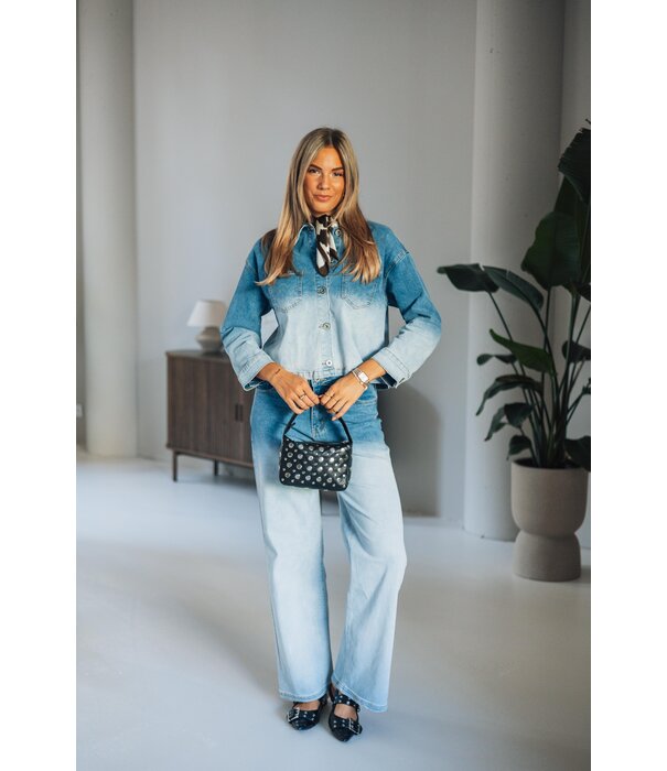 Fluresk Fluresk Adalain pants | denim light blue