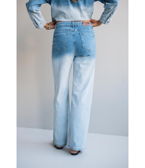 Fluresk Fluresk Adalain pants | denim light blue