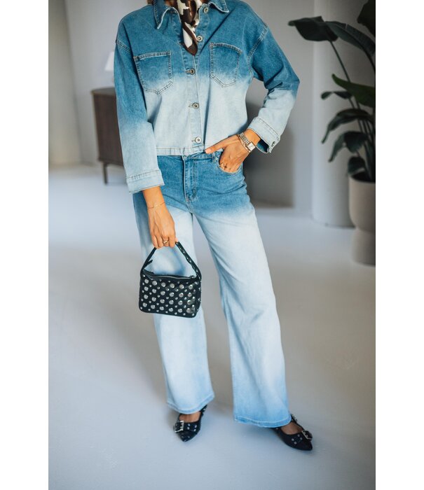 Fluresk Fluresk Adalain pants | denim light blue