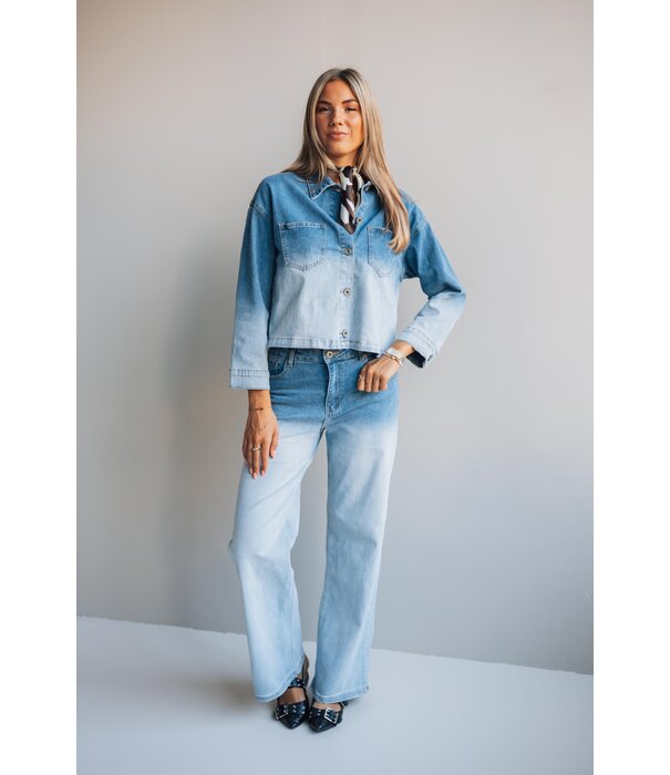 Fluresk Fluresk Adalain pants | denim light blue