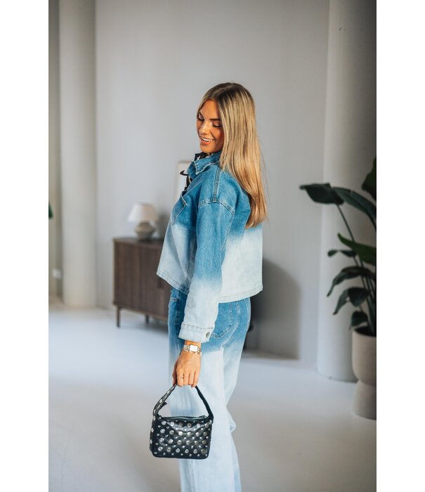 Fluresk Fluresk Marenna jacket | denim light blue