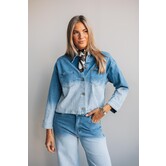 Fluresk Marenna jacket | denim light blue