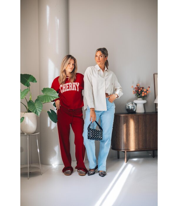 Fluresk Fluresk Jorina pants | rhubarb