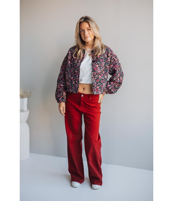 Fluresk Fluresk Verina pants | rhubarb