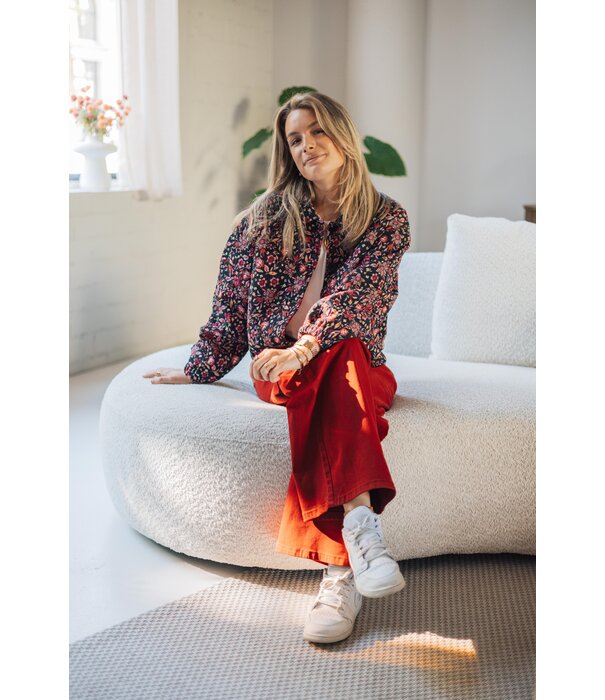 Fluresk Fluresk Verina pants | rhubarb