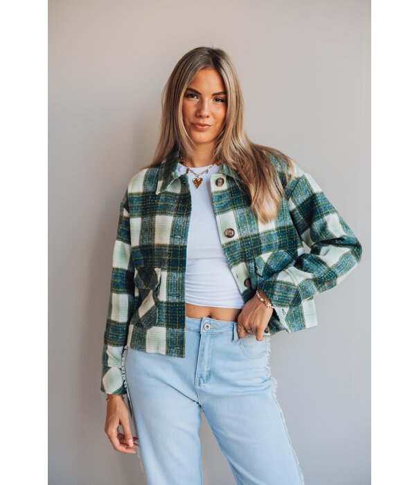 Fluresk Fluresk Carissa jacket | opal green
