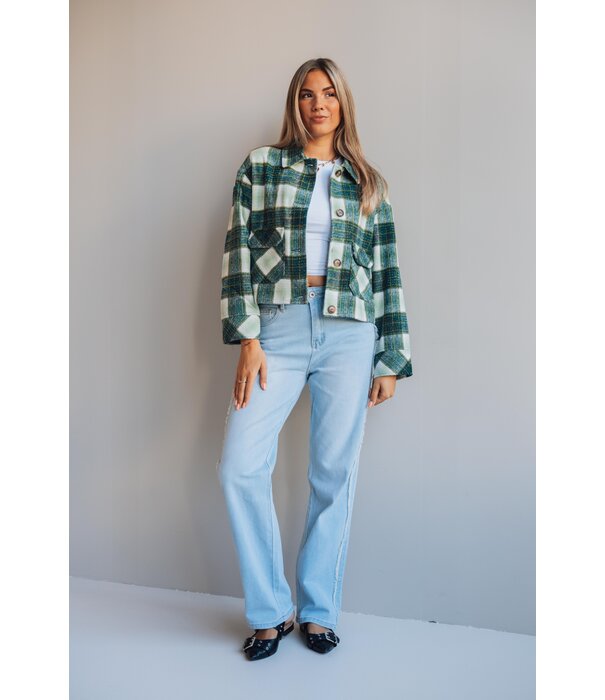 Fluresk Fluresk Carissa jacket | opal green