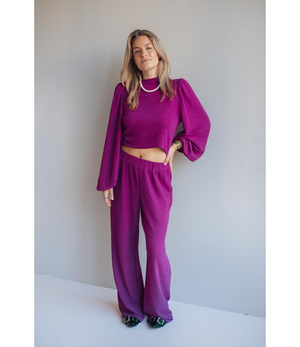 Studio Amaya Studio Amaya Ela blouse | fuchsia