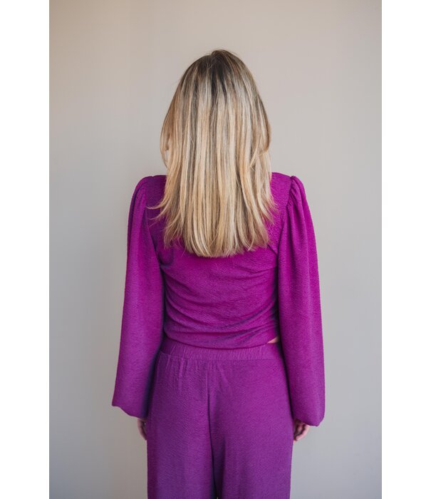 Studio Amaya Studio Amaya Ela blouse | fuchsia