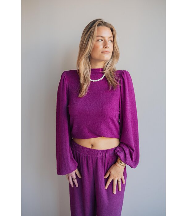 Studio Amaya Studio Amaya Ela blouse | fuchsia