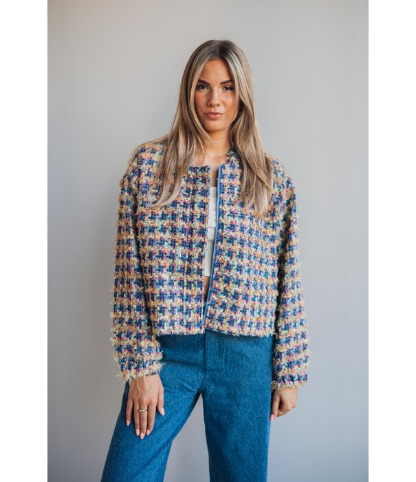 Studio Amaya Studio Amaya Fleur bomber | multi print
