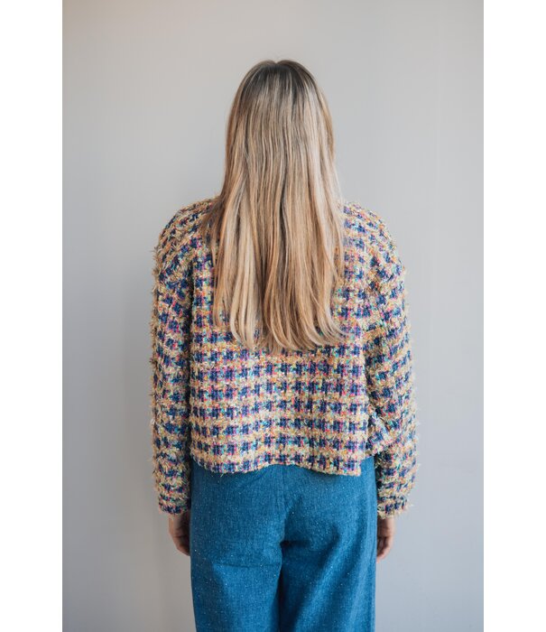 Studio Amaya Studio Amaya Fleur bomber | multi print