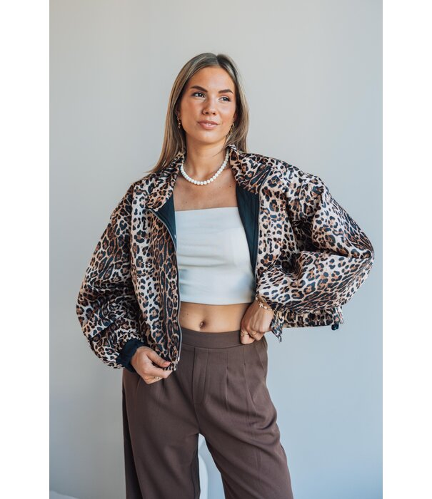 Studio Amaya Studio Amaya Feline jacket | leopard print