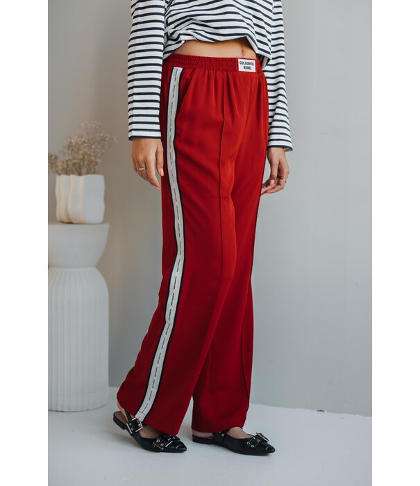Colourful Rebel Colourful Rebel Vella sport pants | medium red