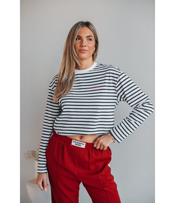 Colourful Rebel Colourful Rebel Bold logo longsleeve | off white