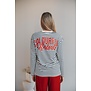 Colourful Rebel Bold logo longsleeve | off white