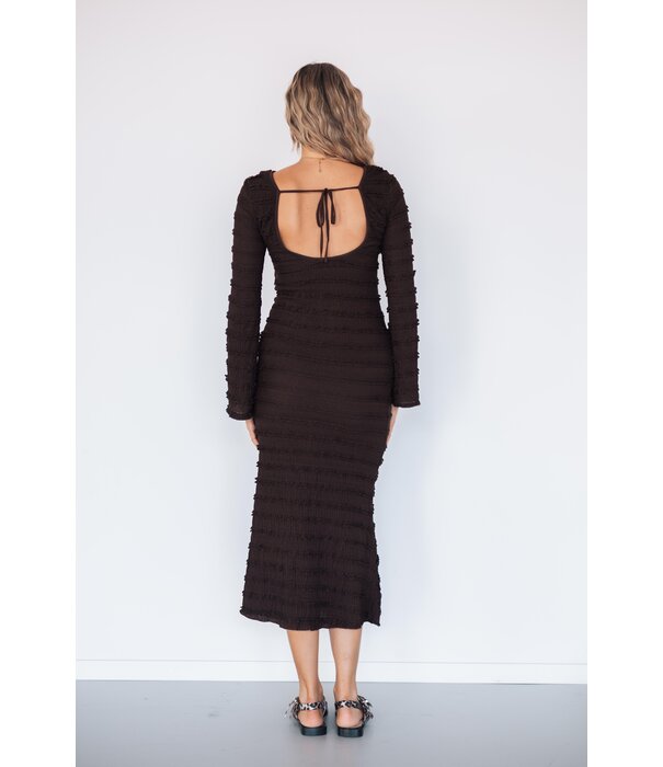 La Rebelle Jurk bruin | Maeve