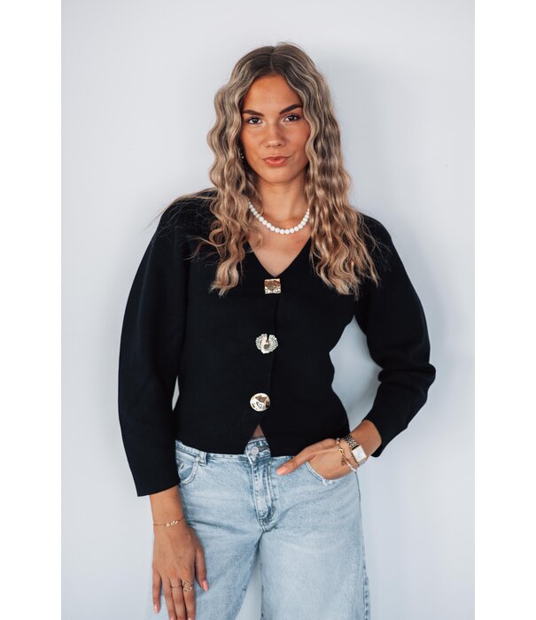 La Rebelle Top zwart | Danique