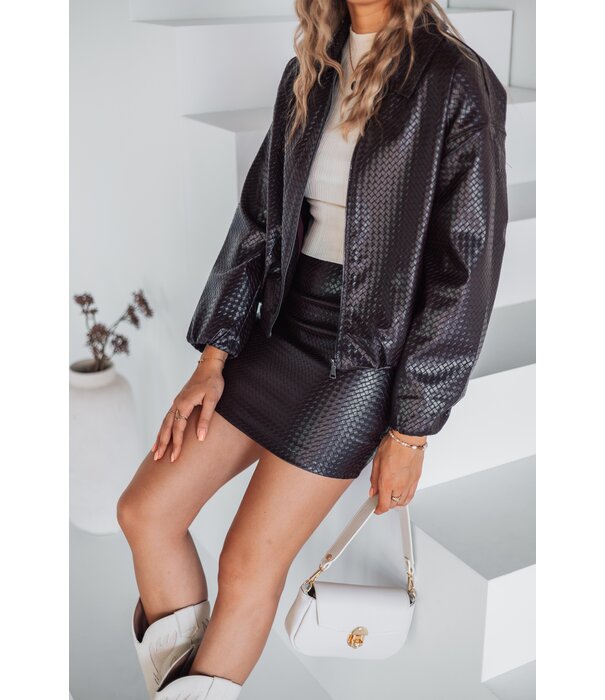 La Rebelle Rokje burgundy | Pippa