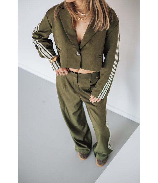 La Rebelle Pantalon groen | Rosa