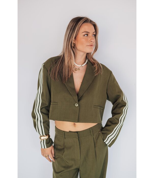 La Rebelle Blazer groen | Rosie