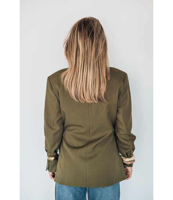 La Rebelle Blazer groen | Chloe