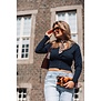 Vest navy blauw | Manou