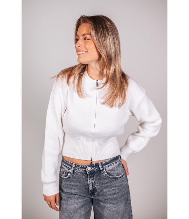 La Rebelle Vest wit | Noelle