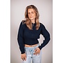 Vest navy blauw | Noelle