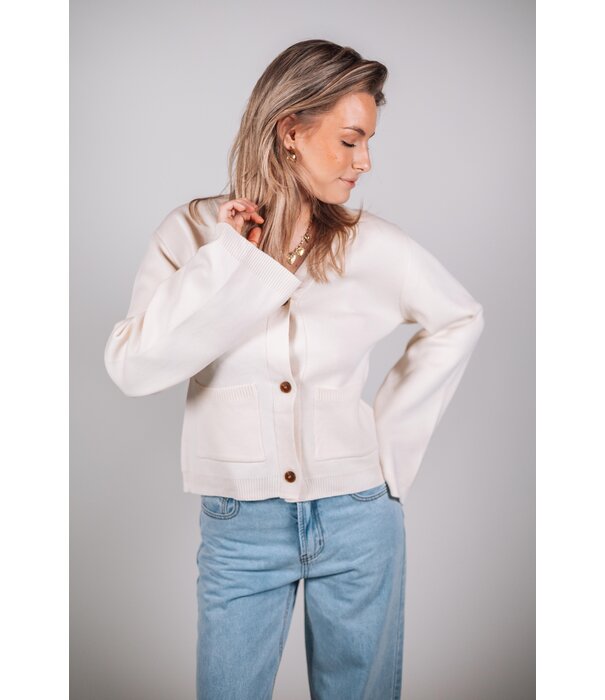 La Rebelle Vest beige | Iva