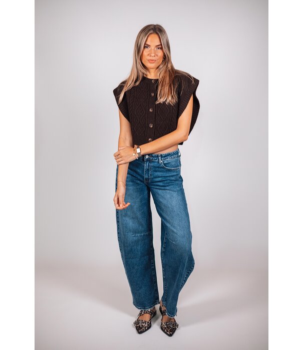 La Rebelle Jeans balloon dark denim | Lena