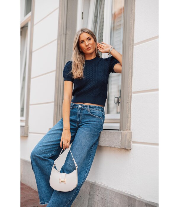 La Rebelle Jeans balloon dark denim | Lena