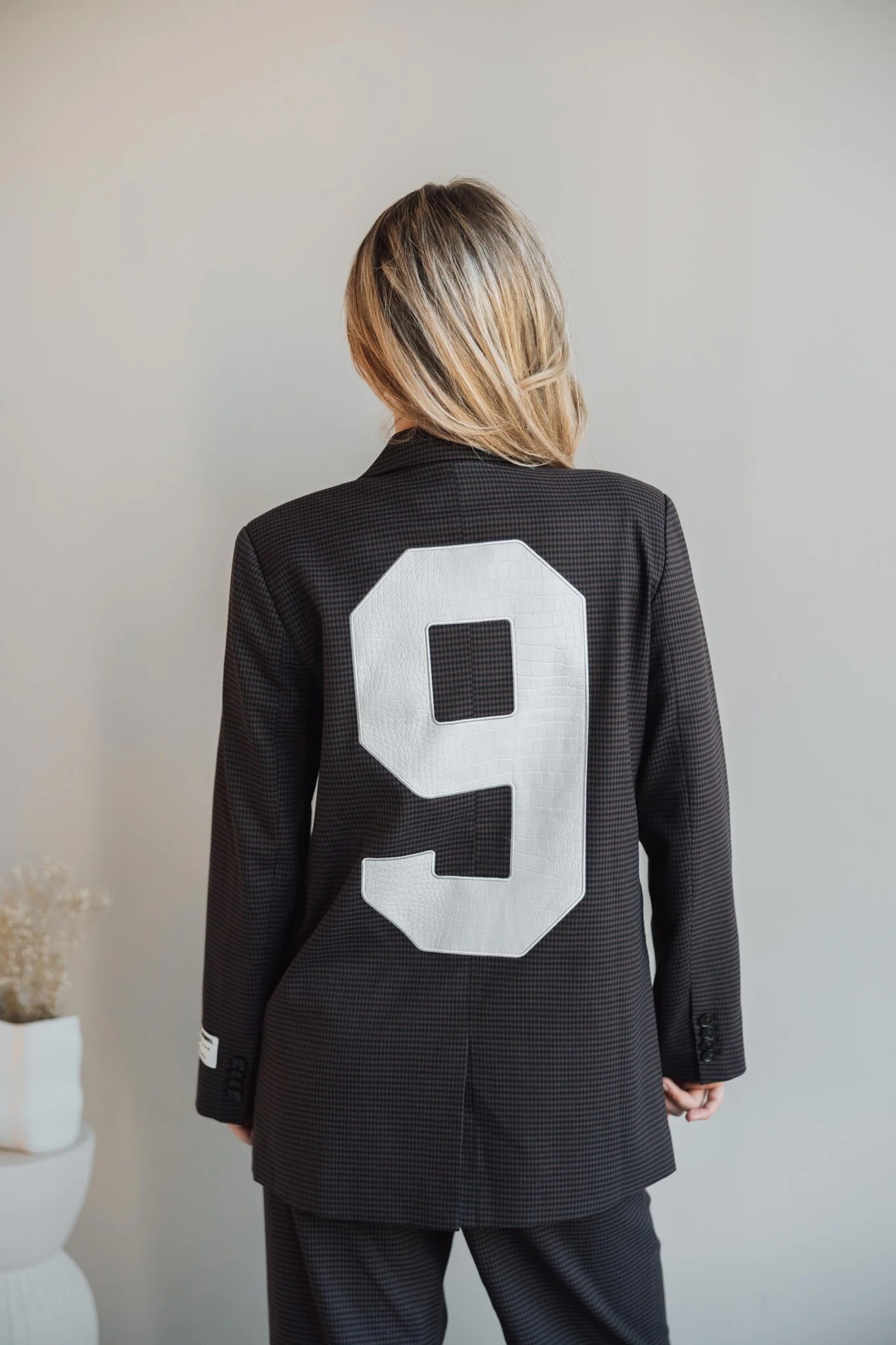 Blazer met cijfer