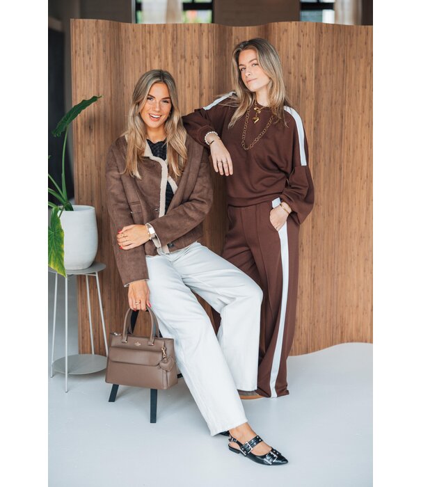 Fluresk Fluresk Mairen pants | mocha brown