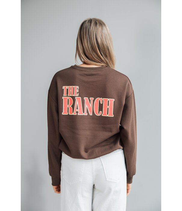 Fluresk Fluresk Taelia sweater | mocha brown