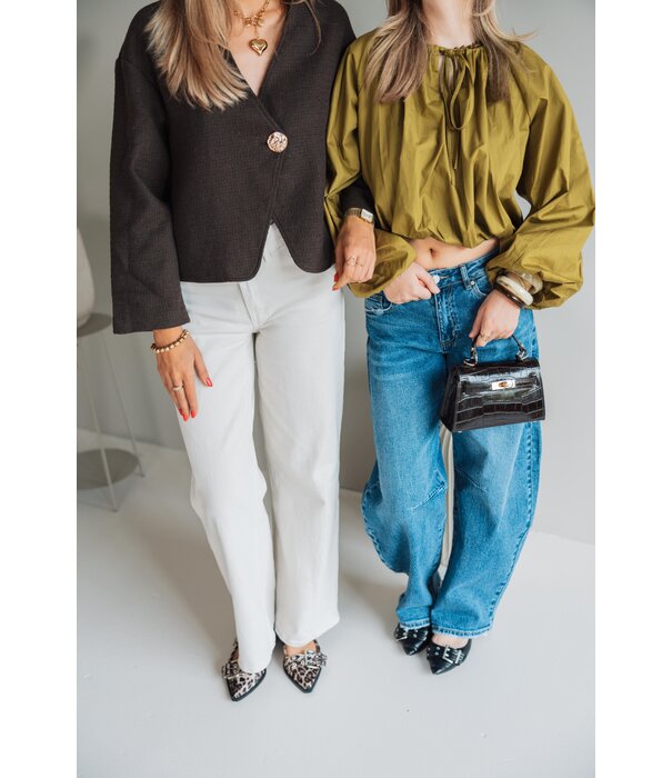 La Rebelle Vest bruin | Carmen