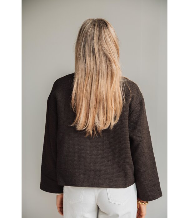 La Rebelle Vest bruin | Carmen